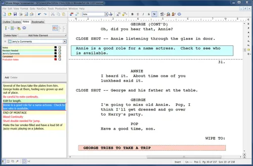 Miniatura 6 de Movie Magic Screenwriter 6 [Descargar]