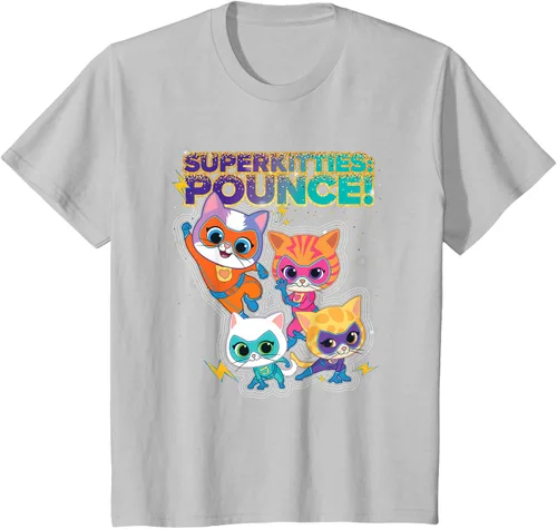 Miniatura 28 de Disney Junior SuperKitties Pounce! Camiseta de equipo completo, talla S