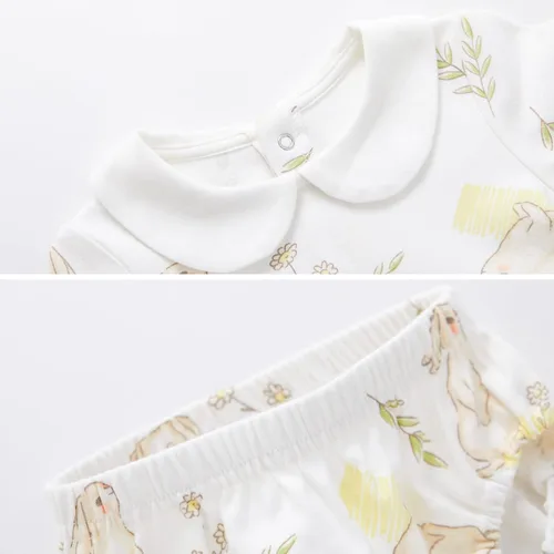 Miniatura 73 de pureborn Vestido de bebé niña 0-24 meses