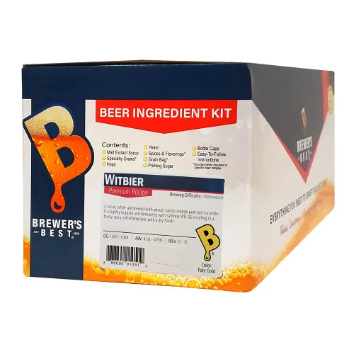 Miniatura 5 de Kit de ingredientes para preparación casera de cerveza Brewer's Best BIK-1051 Witbier