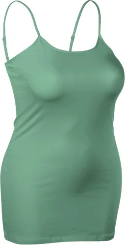 Miniatura 410 de Emmalise Camisola larga casual básica para mujer, con tirantes ajustables, top en capas