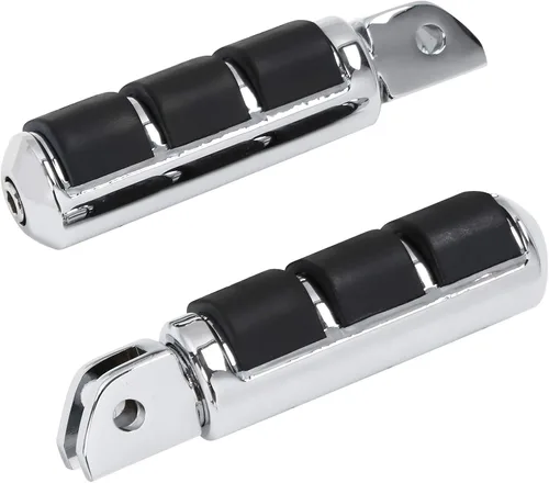 Miniatura 15 de TCT-MOTORPARTS Clavijas cromadas para estribera trasera para Harley Davidson Softail Fat Boy 18-25 Estriberas para pasajeros Estilo #20