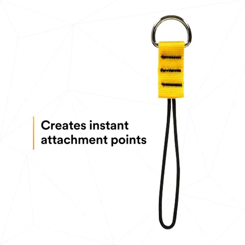 Miniatura 5 de 3M - DR-CORD-10PK DBI-SALA Protección contra caídas para herramientas, 1500009, cable de anillo en D con lazo, cinchas a herramientas que pesan