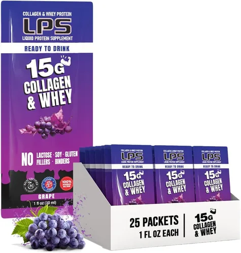 Miniatura 20 de Nutritional Designs LPS Suplemento líquido de colágeno y proteína de suero - Bebida sin OMG, sin azúcar, promueve la piel y el cabello saludables