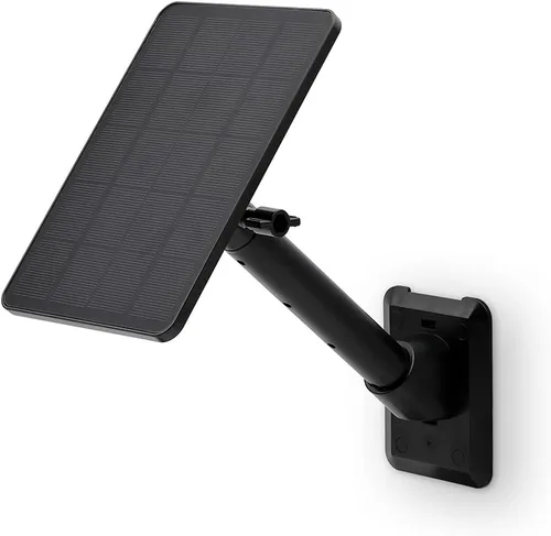 Miniatura 2 de Holicfun Soporte de pared universal para panel solar para Ring, Eufy, Arlo, Wyze, Reolink y más, brazo de montaje extendido, ajustable en múltiples
