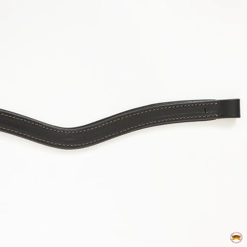 Miniatura 2 de HILASON Darft U Shape Horse Bridle Browband Western Caballo de banda Banda en U Bandas para caballos con Bling Diadema Western Browband