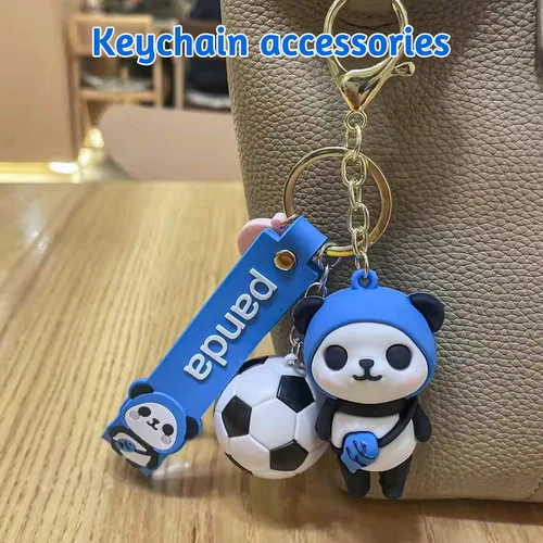 Miniatura 4 de 10 llaveros de pelota de fútbol, mini llavero de fútbol, llavero de pelota deportiva para recuerdos de fiesta, recuerdo de equipo, recompensas