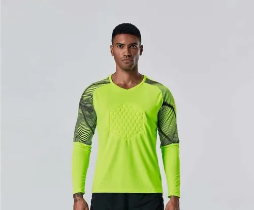 Miniatura 9 de Jared's Athletic Wear Camiseta acolchada para portero Fútbol, Fútbol, Fútbol Hombres, Niños, Unisex (4XL)