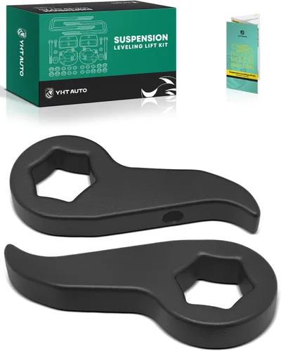 YHTAUTO Kit de elevación de nivelación frontal de 1-3 pulgadas con herrajes compatible con modelos Chevy y GMC 2011-2019, Silverado Sierra 2500 HD