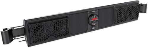 Miniatura 4 de MTX Sistema de barra de sonido de audio UTV, Bluetooth de 4 altavoces, serie Mud MUDSYS46 - Jaula inalámbrica todoterreno para exteriores estéreo