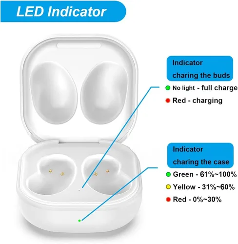 Miniatura 5 de Funda de carga con cable, para Galaxy Buds Live R180 carga rápida auriculares cargador cargador Dock