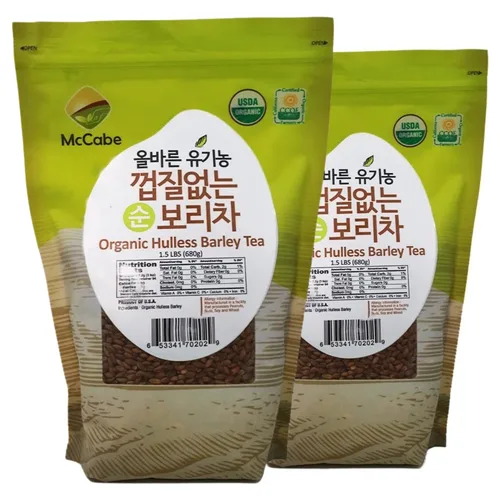 Miniatura 7 de McCabe Cebada perlada orgánica para bebé, grano de cebada perlada, certificado USDA y CCOF, producto de Estados Unidos, 3 libras (48 onzas)
