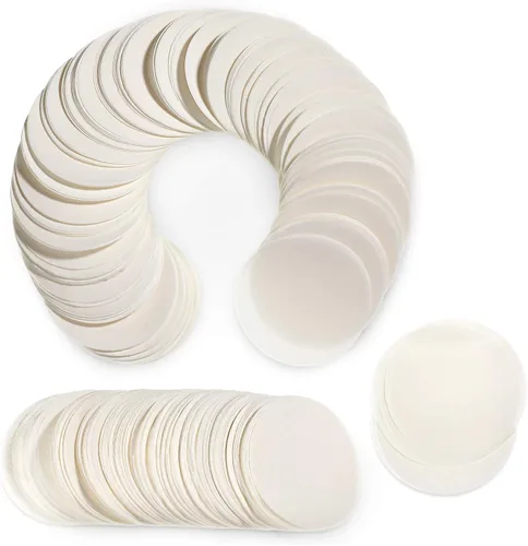 Miniatura 4 de Outus Paquete de 2 filtros de repuesto de papel de filtro de café de 700 unidades con soporte para filtro, filtros de papel desechables redondos
