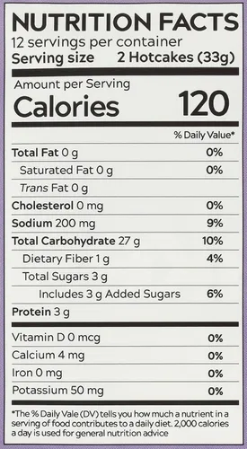 Miniatura 4 de American Table - Mezcla de crepas enrollada sin gluten para hotcakes de American Table, hecha con ingredientes cultivados en Estados Unidos