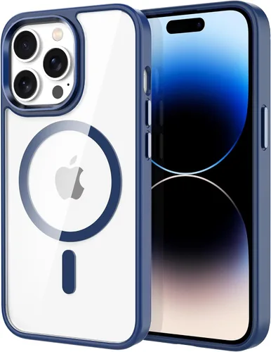 Miniatura 94 de CACOE Funda magnética para iPhone 12 y iPhone 12 Pro de 6.1 pulgadas - Compatible con MagSafe y soporte magnético para teléfono en el automóvil,