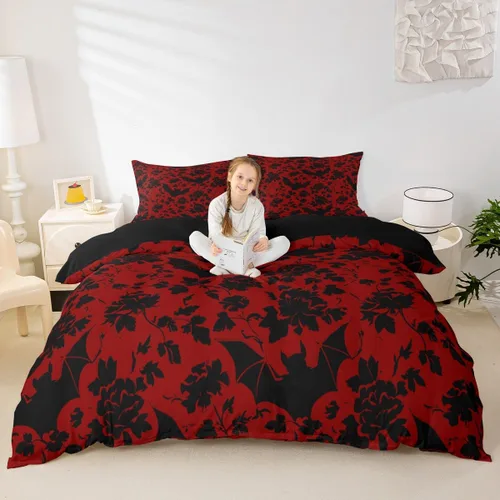 Miniatura 38 de Feelyou Love Gymnastics - Juego de ropa de cama de gimnasia para niñas y niños, ejercicios de suelo, ballet, funda de edredón decorativa de Multi 902