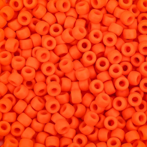 Miniatura 15 de 300 piezas de cuentas de pony de silicona para trenzar el cabello, colores negros 6 * 9 mm cuentas de kandi suaves para hacer pulseras, bolígrafos