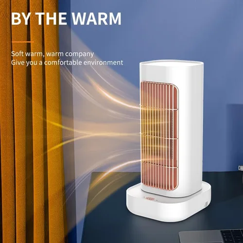 Miniatura 5 de Calentadores de espacio para uso en interiores, calentador eléctrico de 1300 W, calentador de cerámica PTC con termostato, oscilación de 90°, sala