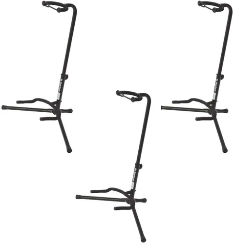 Miniatura 5 de OnStage On Stage XCG4 - Soporte tubular acolchado de terciopelo para guitarra (paquete de 2)
