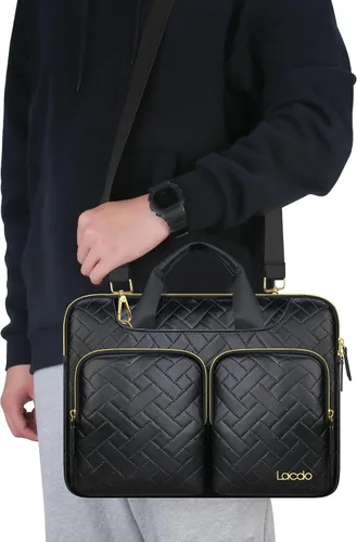 Miniatura 2 de Lacdo Bolsa de hombro protectora de 360° para MacBook Air M5 A3449 (2026), M4 A3240 2025, M3 A3113, M2 A2681, M1 A2337 A2179 A1932 MacBook Neo