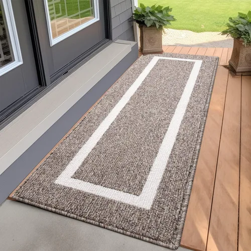 Miniatura 38 de OLANLY Alfombra para Puerta Interior, 59x20, Tapete de Entrada Antideslizante Absorbente Resistente a la Suciedad, Alfombras de Entrada