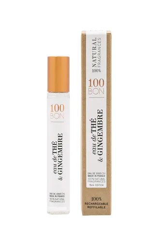 Miniatura 6 de 100BON Eau De The & Gingembre - Aroma de té y jengibre para mujeres y hombres, fragancia orgánica energizante, notas dulces, cítricas y picantes