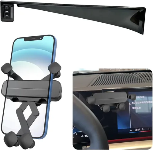 Soporte para teléfono de coche para BMW Serie 5 2024 2025 2026 BMW i5 530i 540i xDrive eDrive40 M60 Accesorios para automóviles Soporte de pantalla