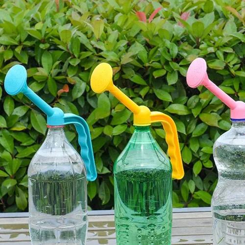 Miniatura 6 de Regadera de tapa de botella, botella de rociador de agua de doble propósito, regadera de plástico para regadera, cabezal de rociador para plantas