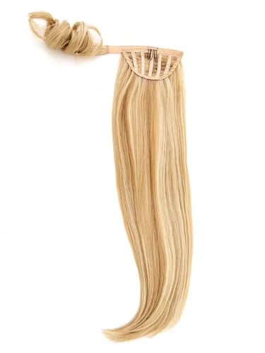 Miniatura 3 de Cola de caballo recta de 25 pulgadas, color negro R1 - HairDo Hairpiece Wrap Around Pony Tru2Life resistente al calor, ondulado, rizado, sintético