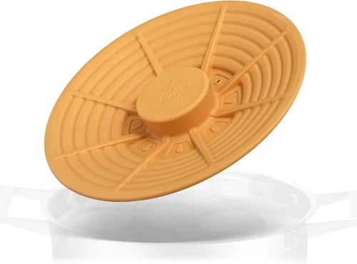 Tapa universal de silicona para cuencos y ollas pequeñas, silicona de grado alimenticio, sin BPA, cubierta para microondas, protector de