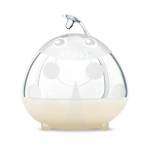 Miniatura 2 de haakaa - Colector de leche Ladybug de 40 ml, copa de lactancia portátil, cubierta suave, recipiente de leche materna, extractor portátil de leche
