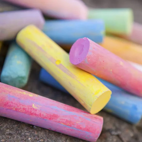 Miniatura 5 de Keebor Tiza lavable para acera, 54 piezas, 8 colores, tizas gigantes a granel, tiza no tóxica, pintura en pizarra, pizarra, parque infantil, acera