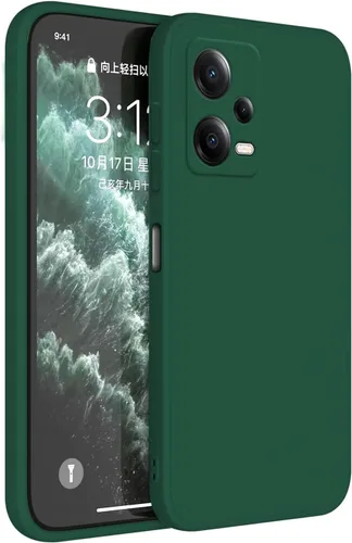 Miniatura 10 de Funda de silicona TPU compatible con Redmi Note 12 Pro 5G (6.67 pulgadas), funda de funda, color blanco antiguo