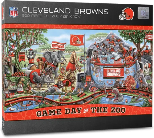 Miniatura 26 de YouTheFan - Rompecabezas NFL Game Day at The Zoo, 500 piezas