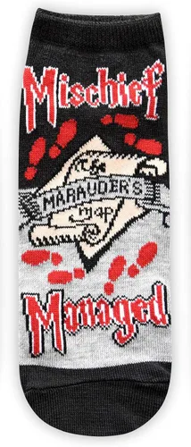 Miniatura 5 de Harry Potter Hedwig Marauders Map Platform 9 34 - Calcetines tobilleros para mujer (5 unidades), Multi