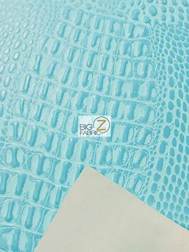 Miniatura 5 de AquaGuard® Tela de vinilo marina de cocodrilo, 14 colores, 1-5-10-15-20-30 yardas, tapicería de PVC impermeable comercial al aire libre