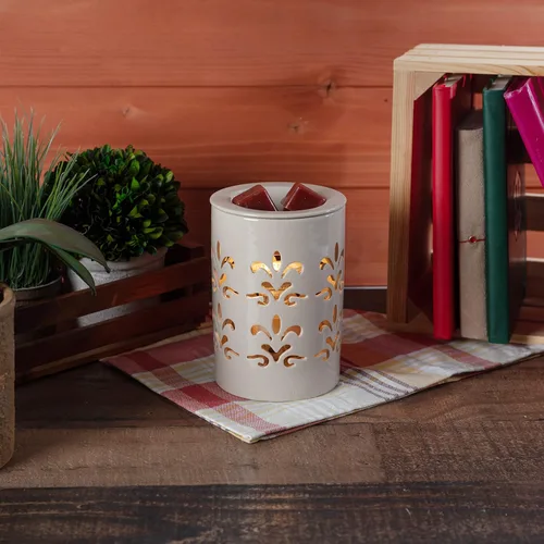 Miniatura 5 de Deco - Calentador de velas eléctrico, calentador de cera, incluye 4 cubos de cera