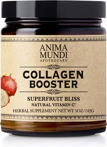Miniatura 7 de Anima Mundi Apothecary Polvo potenciador de colágeno vegano, Dirty Rose Chai - Suplemento de belleza para piel, cabello y uñas - Polvo de apoyo