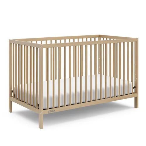 Miniatura 22 de Graco Teddi, Mini cuna convertible 4 en 1 con colchón adicional resistente al agua (negro) – Certificado GREENGUARD Gold, colchón de 7 cm incluido