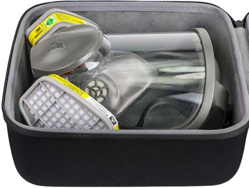 Miniatura 3 de co2CREA Reemplazo de estuche de viaje duro para pieza facial reutilizable 3M