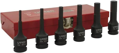 Urrea 74250 - Enchufe de impacto hexagonal métrico de 1/2 pulgada