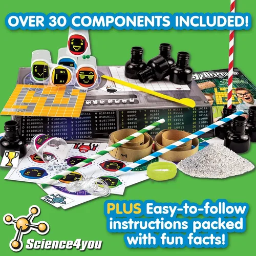 Miniatura 6 de Science4you - Laboratorio de codificación - 10 experimentos para aprender a codificar - Kit de actividades divertidas y educativas - para niños a