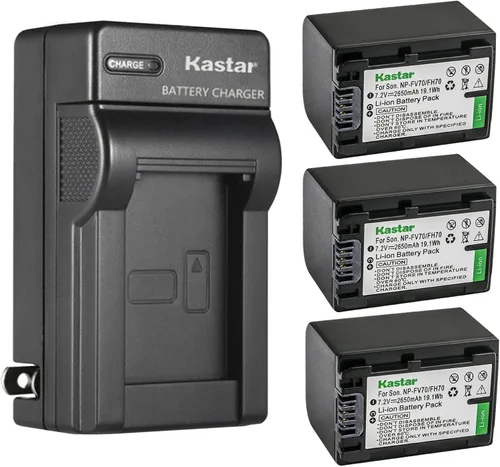 Miniatura 6 de Kastar AC Wall Battery Charger Replacement for Sony PXW-X70, DCR-PJ5, DCR-SR10, DCR-SR15, DCR-SR20, DCR-SR21, DCR-SR58, DCR-SR68, DCR-SR73