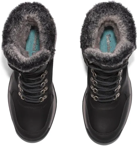 Miniatura 4 de Timberland Botas de senderismo impermeables con aislamiento medio y borde blanco para mujer