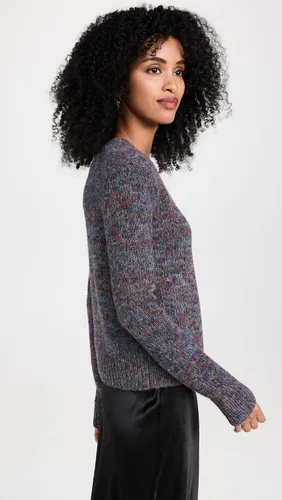 Miniatura 4 de Vince Mujer Multicolor Marl Crew Nk
