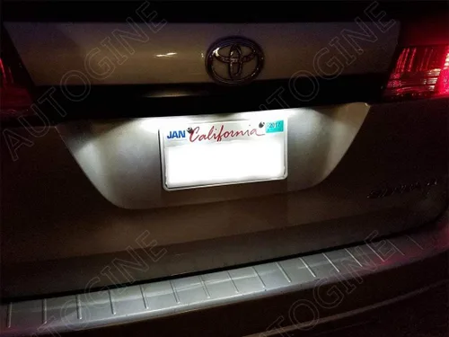 Miniatura 7 de AUTOGINE Kit de 13 luces LED blancas interiores para Toyota Camry 2007 2008 2009 2010 2011 superbrillantes 6000K bombillas LED interiores paquete +