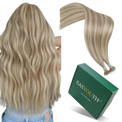 Miniatura 39 de Easyouth Extensiones de cabello humano con alambre, color marrón oscuro, extensiones de cabello humano Remy, extensión de línea de pescado