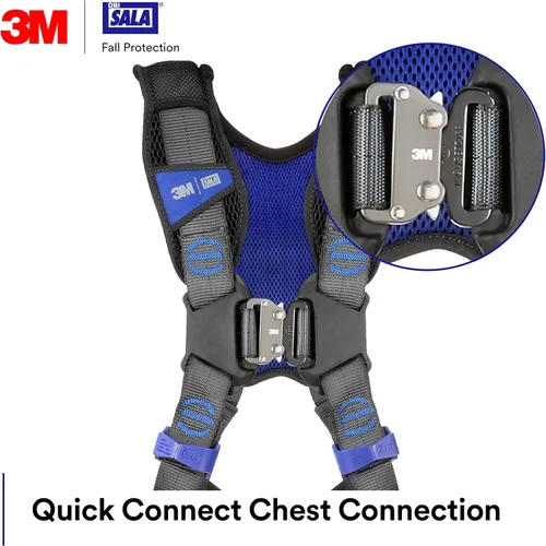Miniatura 4 de 3M Unisex Dbi-sala 3m Exofit X300 X-style Positioning Construction Safety Harness