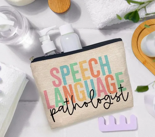 Miniatura 2 de IWXYI Bolsa de maquillaje para lenguaje del habla, Lenguaje del habla3