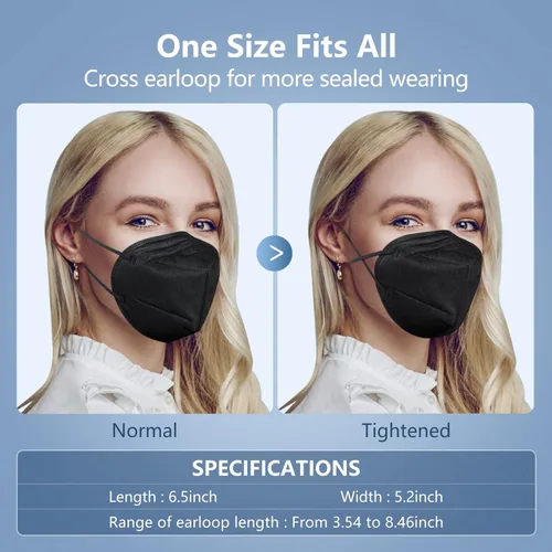 Miniatura 4 de KN95 Face Mask 5-Ply Breathable & Comfortable Filter Safety Mask